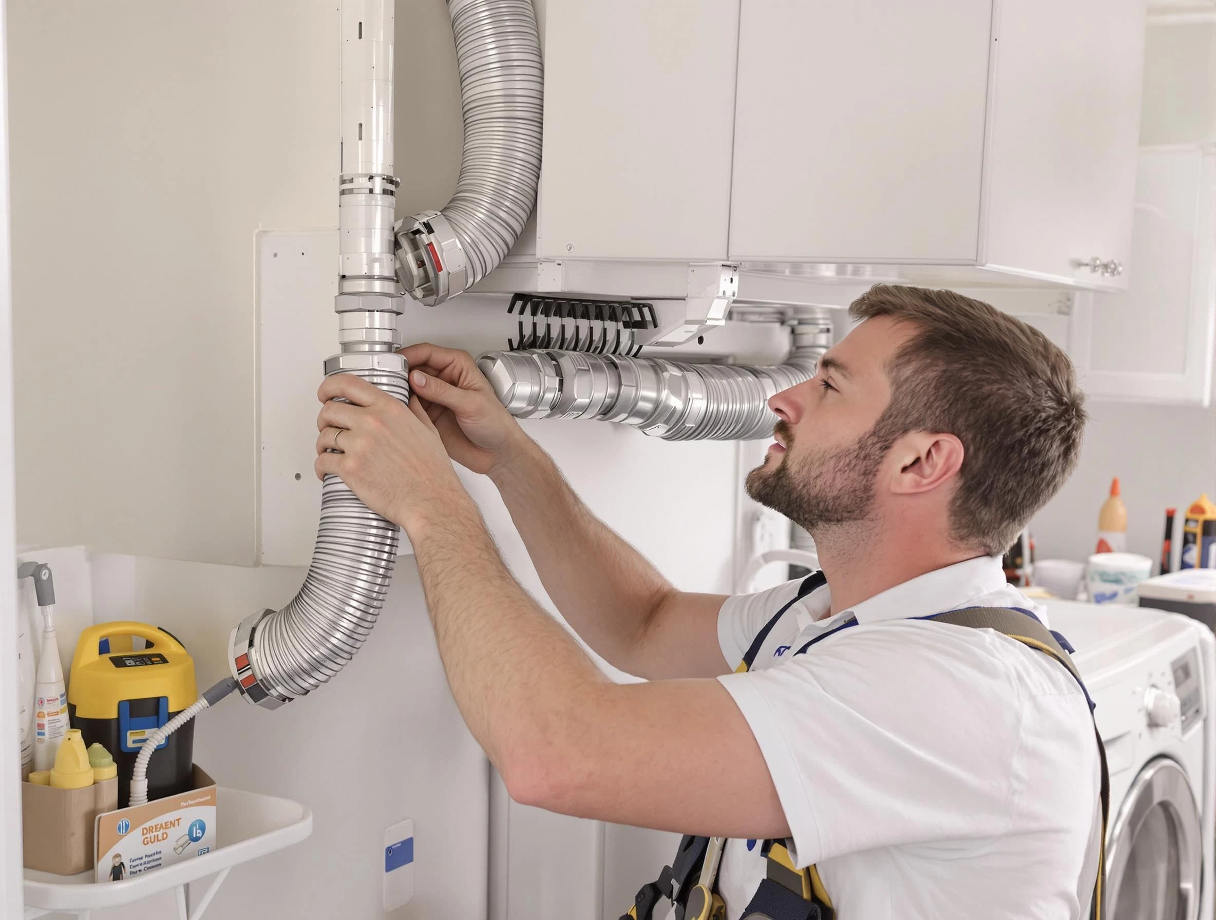 Professional dryer vent repair and installation by Dickson Dryer Vent Cleaning in Dickson