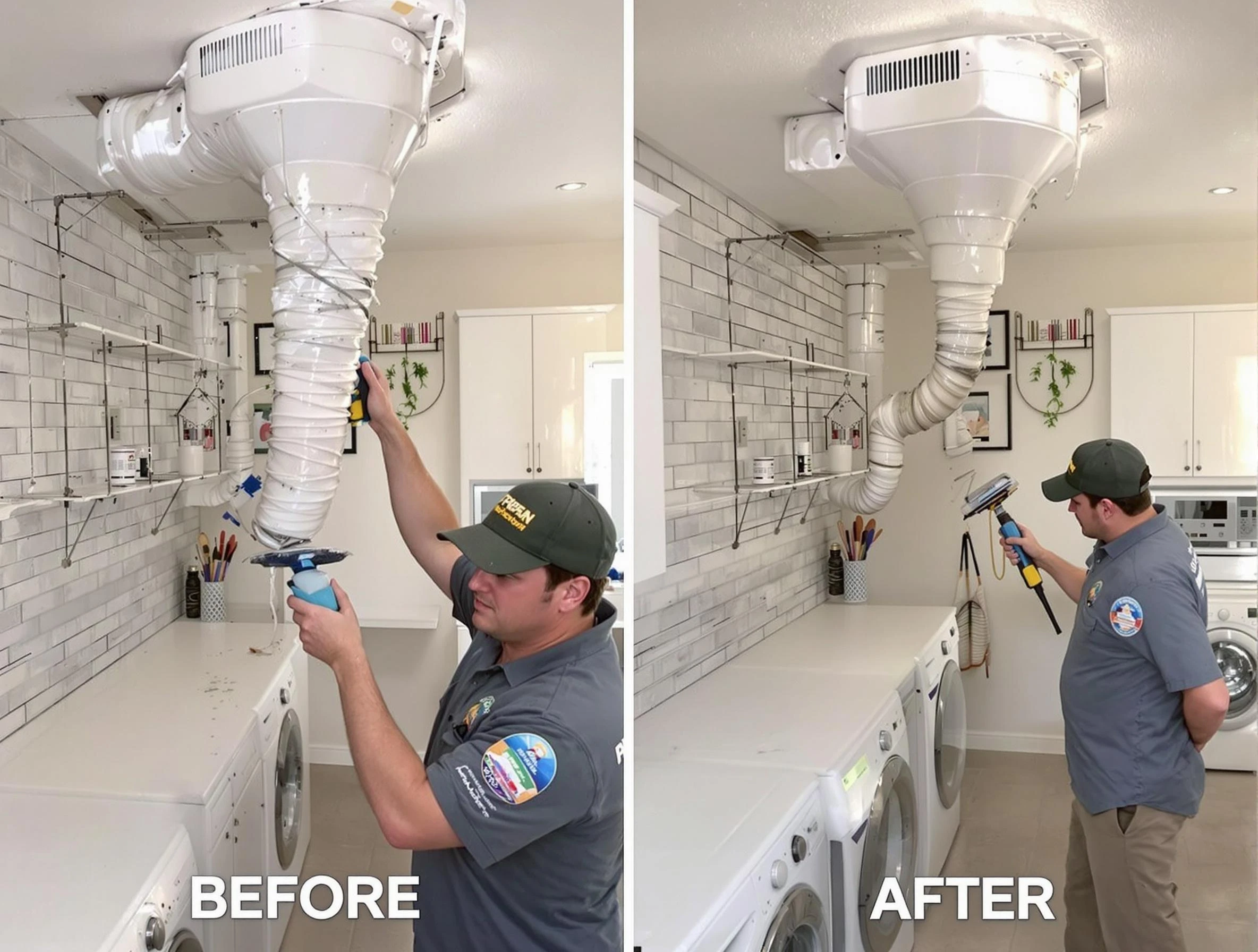 Professional dryer exhaust vent cleaning by Dickson Dryer Vent Cleaning in Dickson