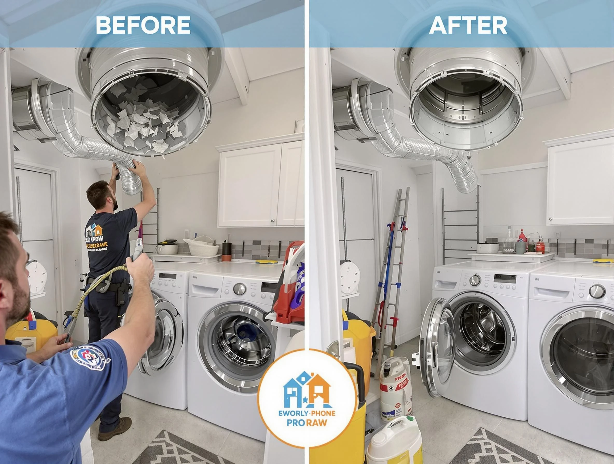 Residential dryer vent cleaning by Dickson Dryer Vent Cleaning in Dickson